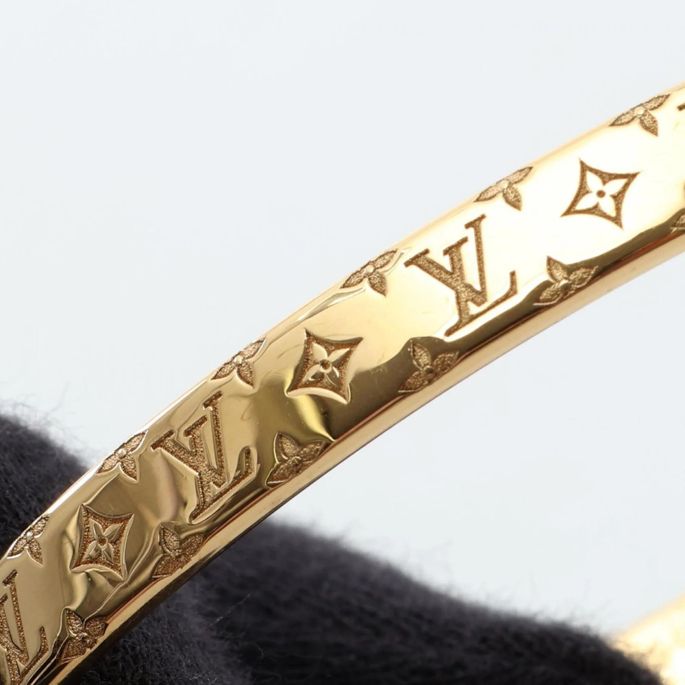 LOUIS VUITTON Gold Charm Bracelet - Picture 8 of 9